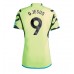 Günstige Arsenal Gabriel Jesus #9 Auswärts Fussballtrikot 2023-24 Kurzarm